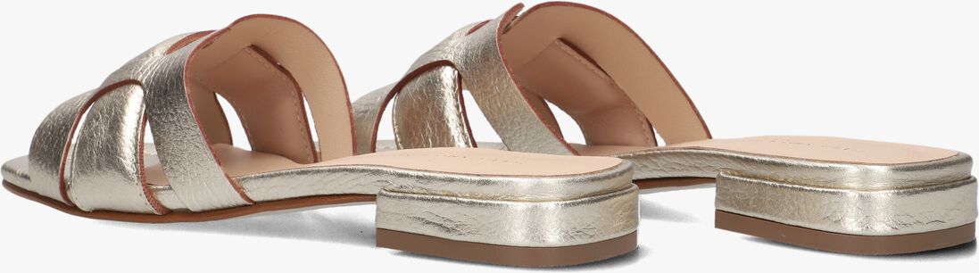 gouden stefano lauran slippers 24050