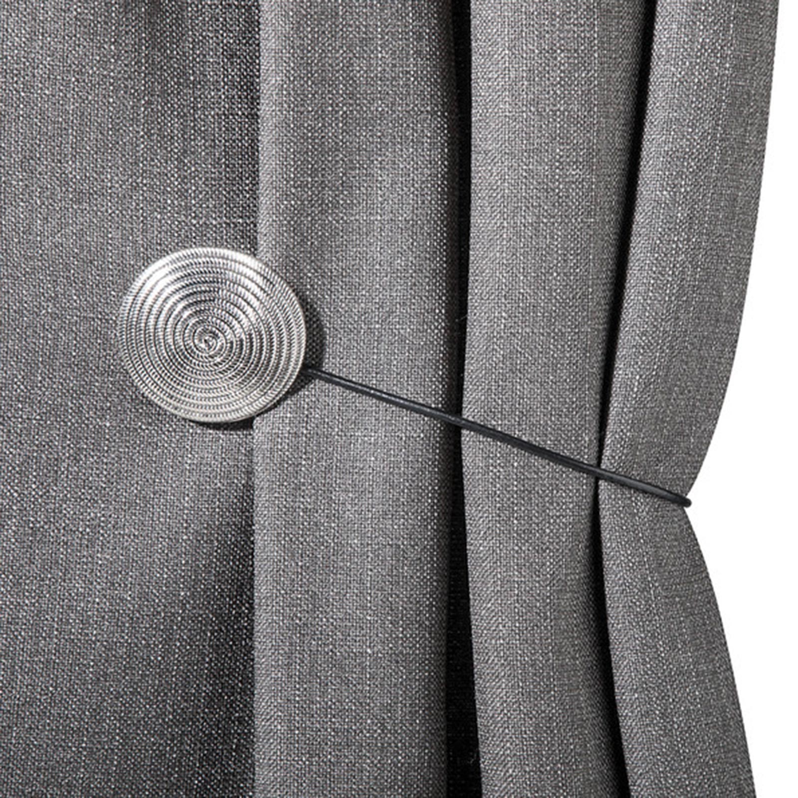Magnethalter - silber - Raffhalter
