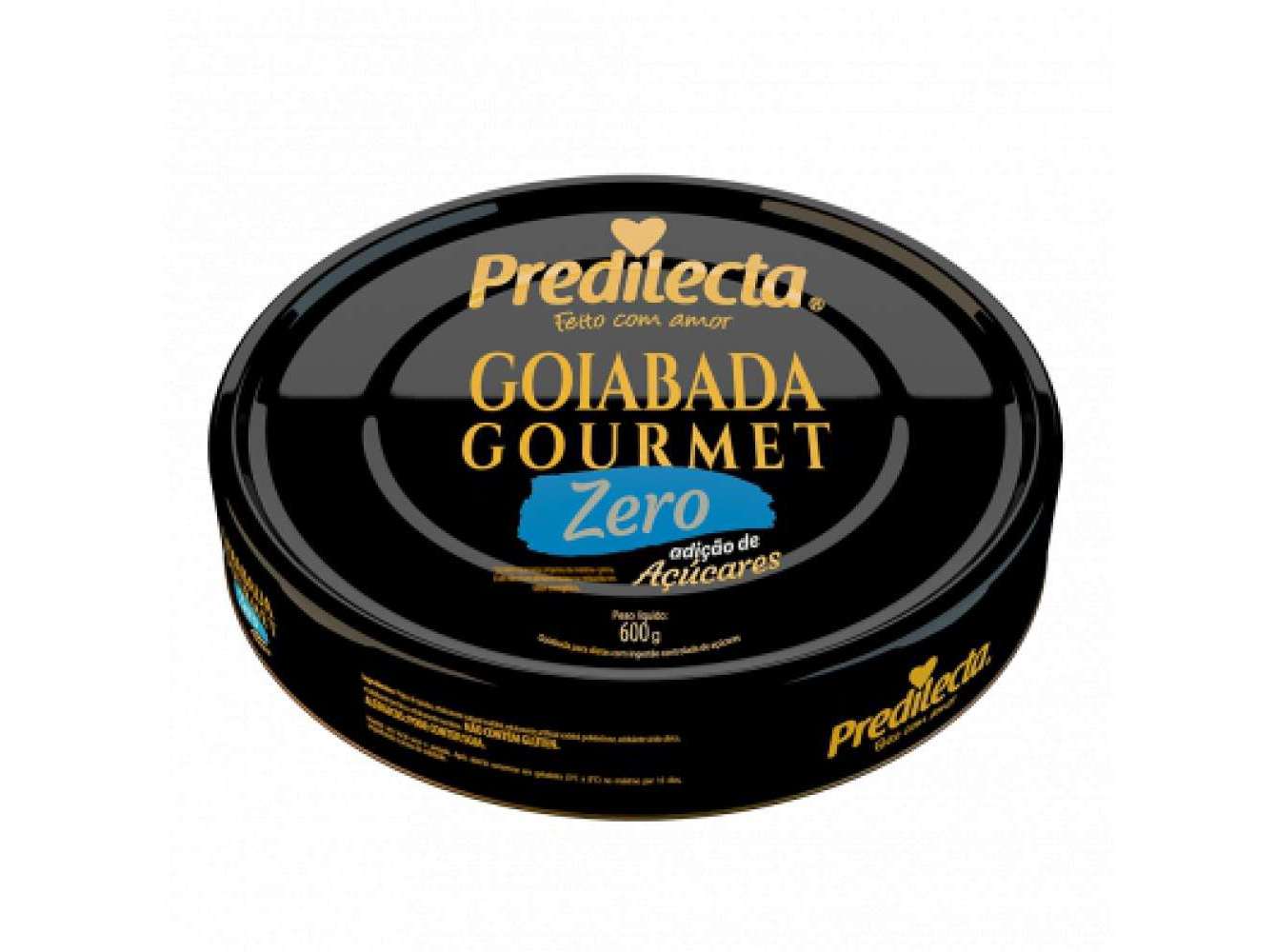 GOIABADA PREDILECTA GOURMET ZERO AÇÚCARES 600G