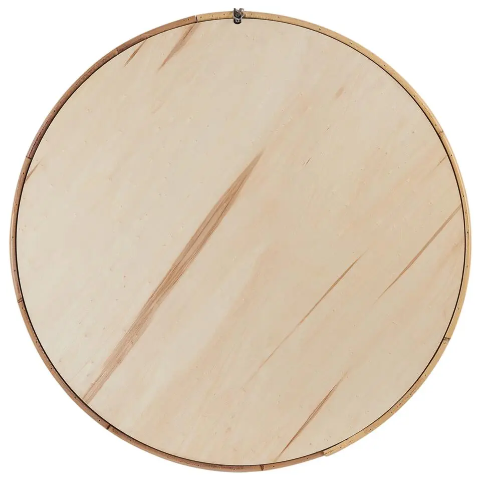 BARUNG - Wandspiegel - Natuurlijk - Rotan