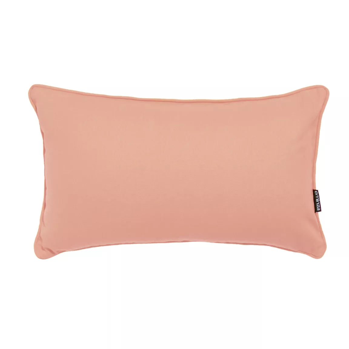 Coussin rectangulaire coton (30 x 50 cm) Pixel Rose pêche