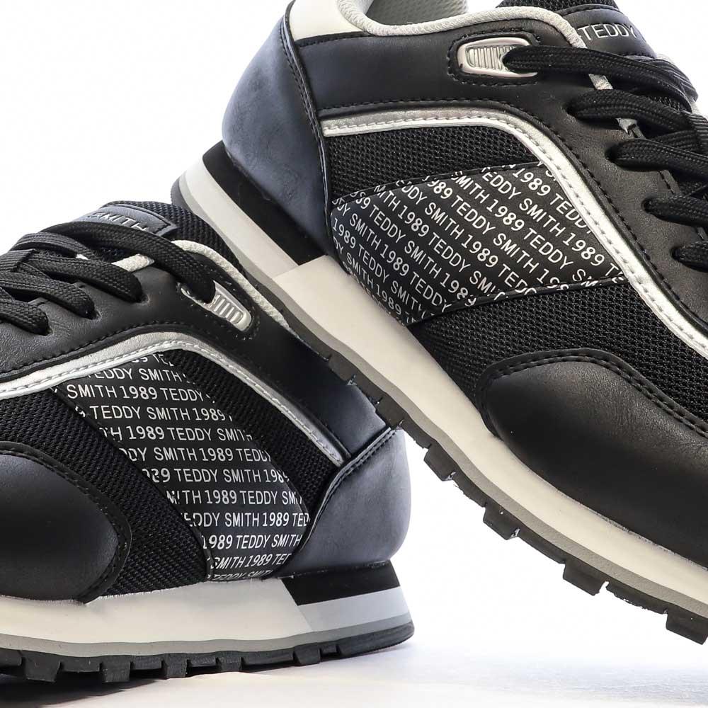 Teddy Smith Baskets Noires/Argent Homme Teddy Smith 78136