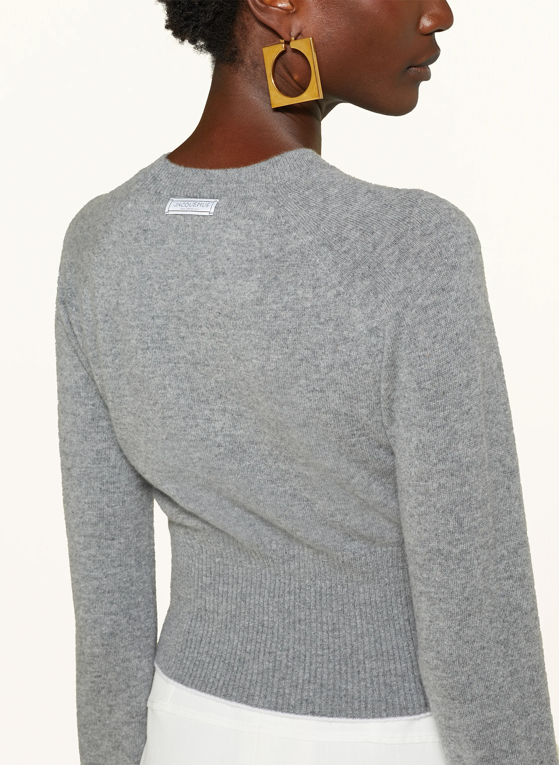 JACQUEMUS Cashmere-Pullover LA MAILLE SOGLIA SHIRT