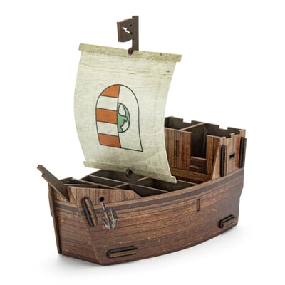 Stiftebox Piratenschiff