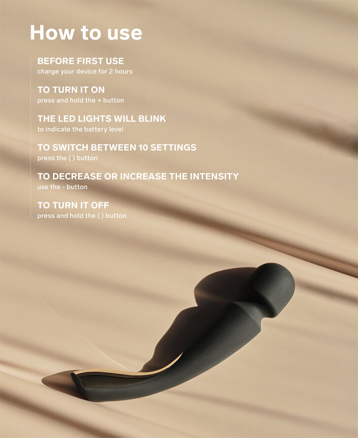 LELO Smart Wand 2 Vibrator - Large Dyb rosa