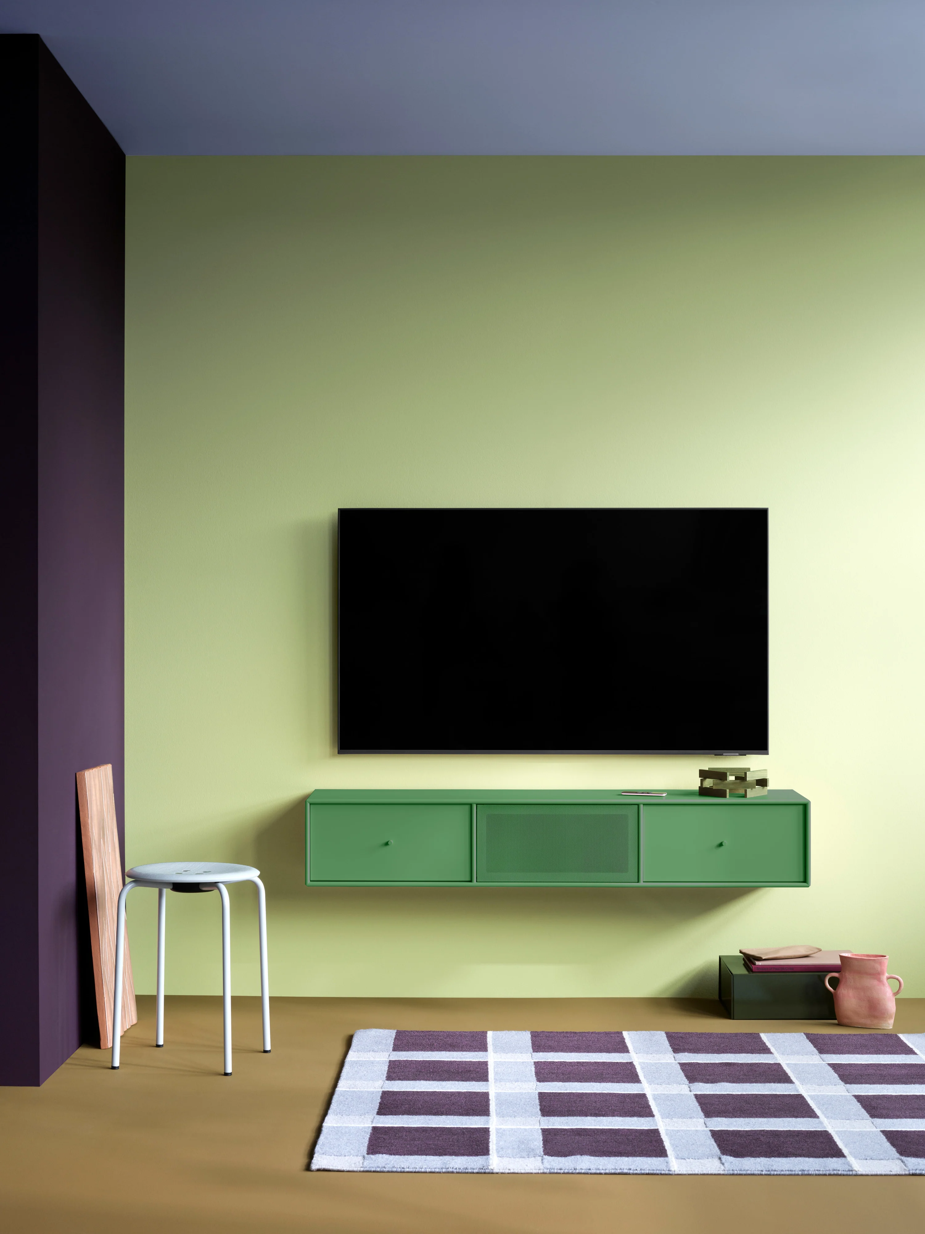 Handgemaakt wand-tv-meubel Octave V