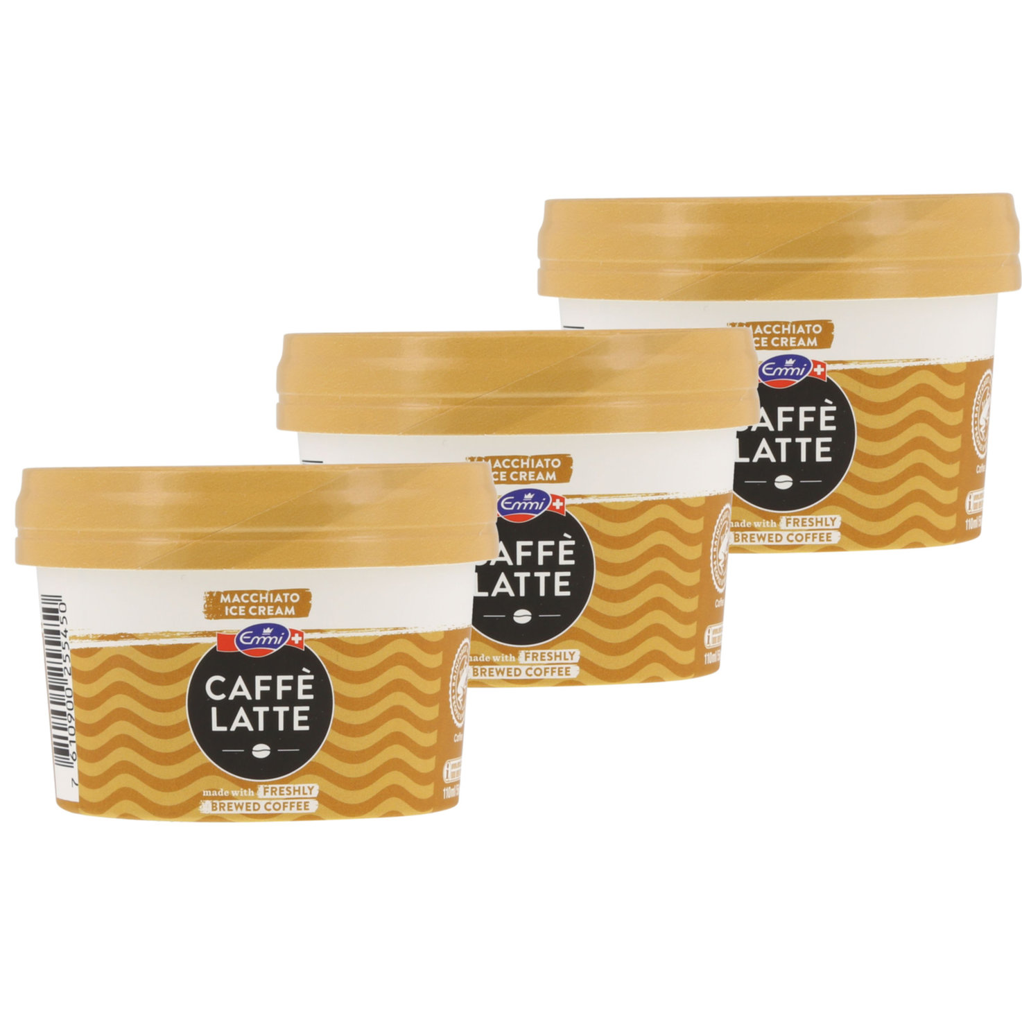 Emmi Caffè Latte Ice Cream Macchiato 3x 110ml