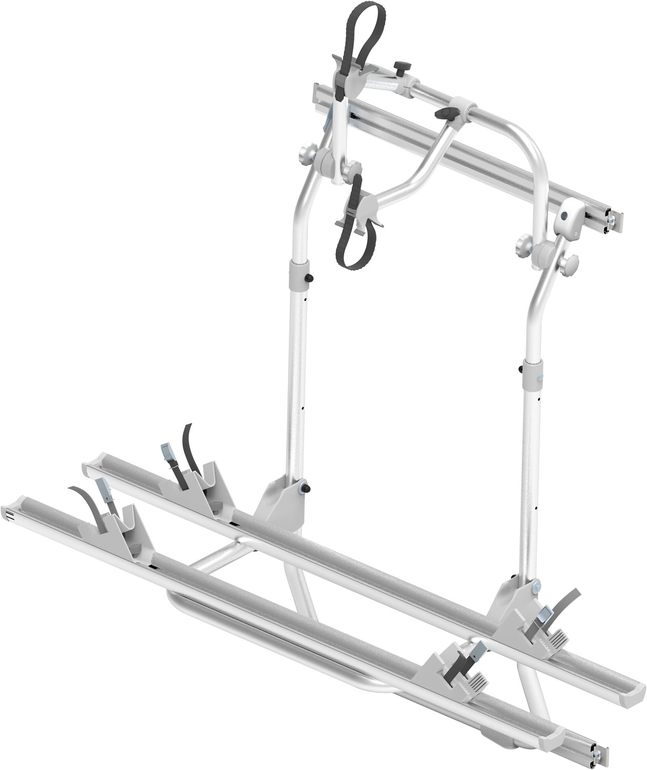 Aluline EuroCarry Hochlader - Fahrradträger MB Sprinter Bj. 2018 für 2 Fahrräder eloxiert