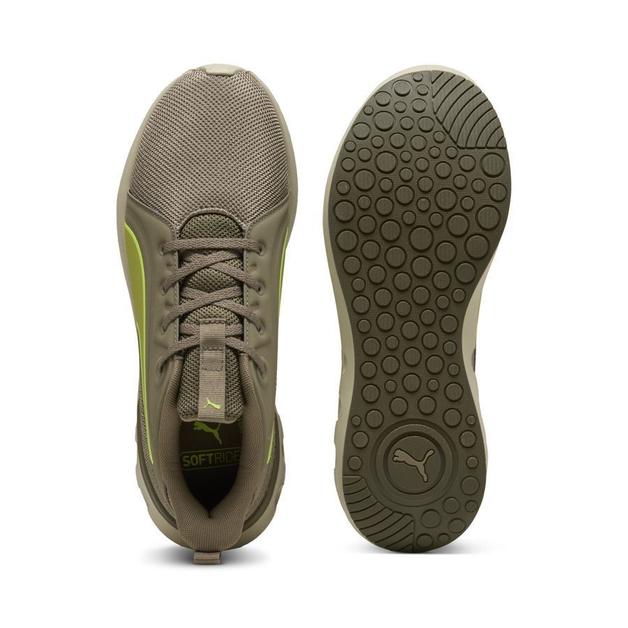 PUMA Softride Carson Chaussures de Running - Marron/Jaune