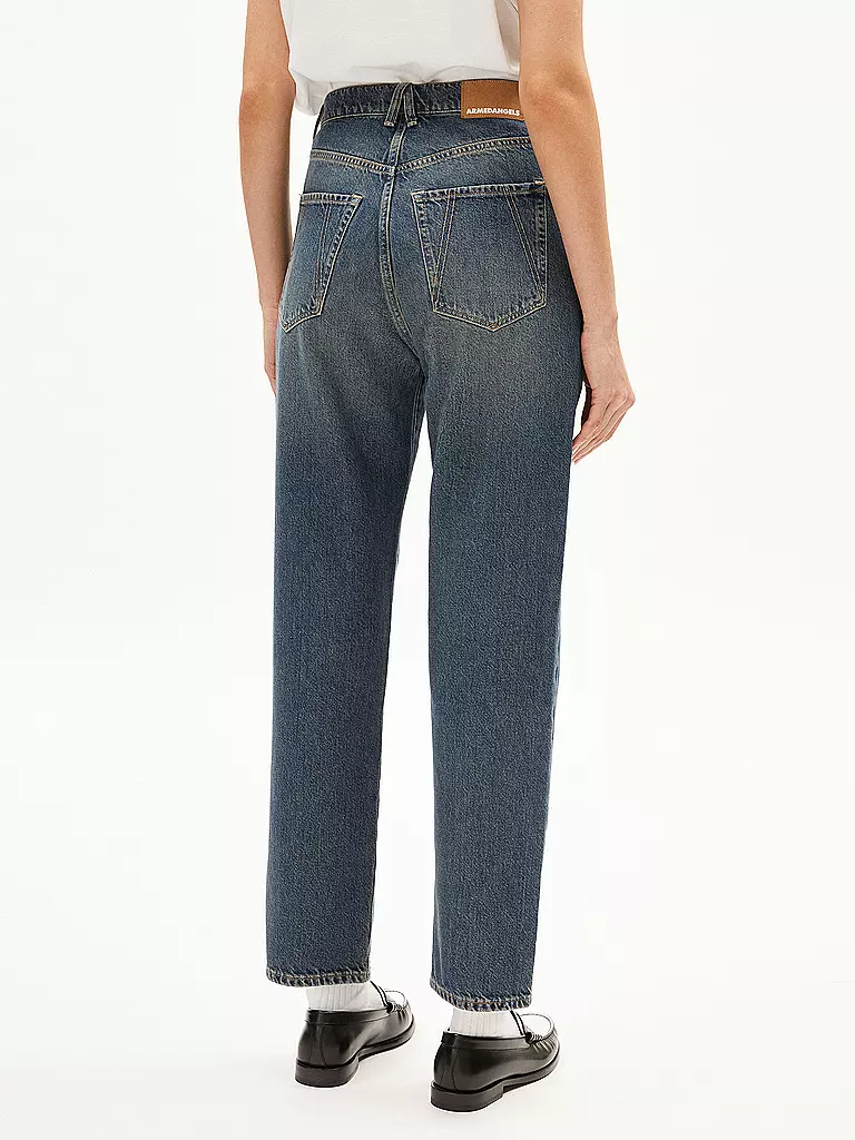 ARMEDANGELS Jeans Straight Fit 7/8  AAIKALA blau