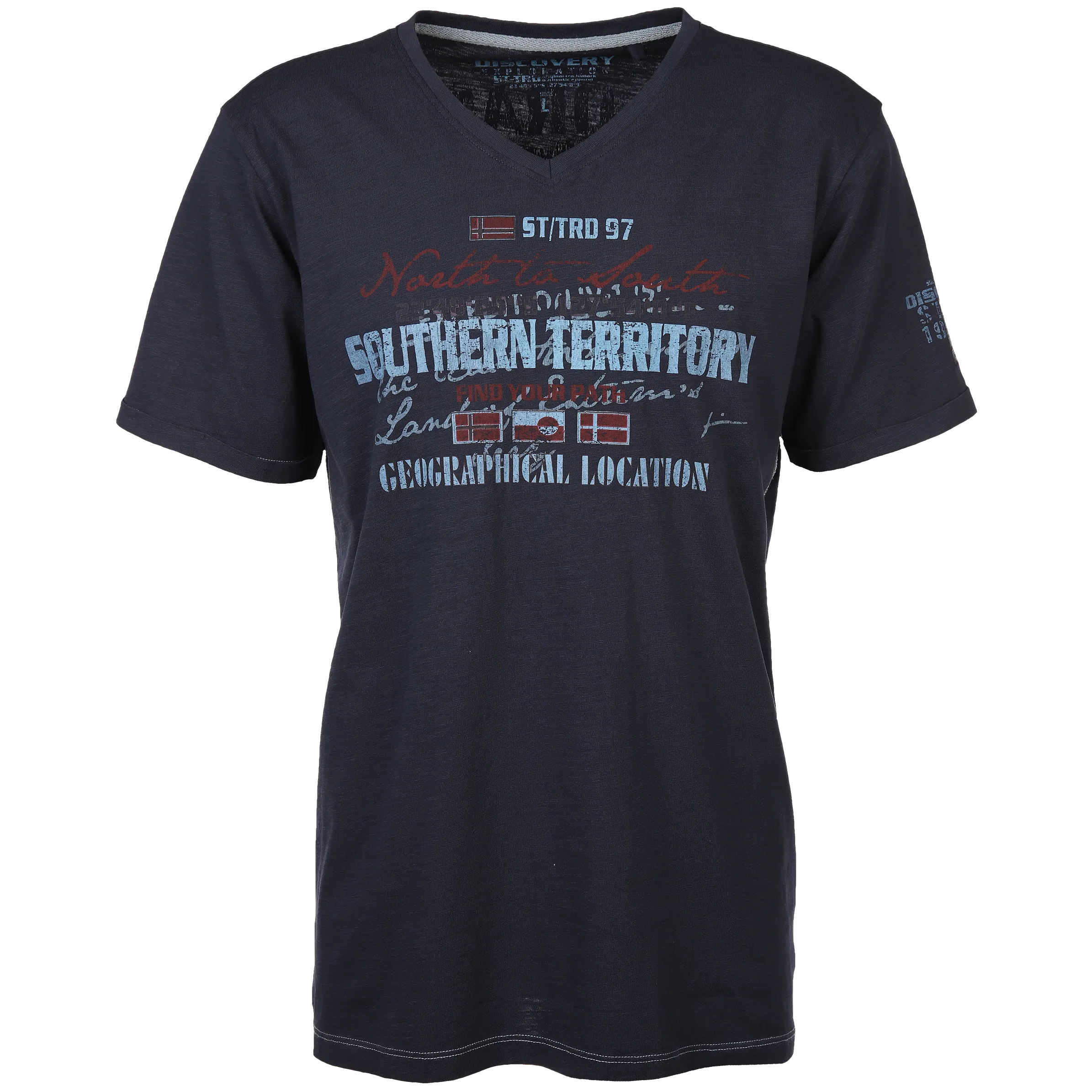Herren Shirt mit Frontprint
