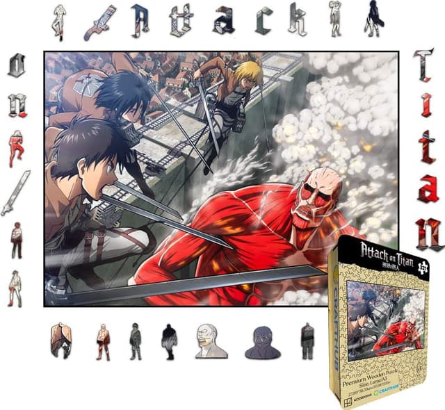 Crafthub Attack on Titan puslespil (Titan Encounter)