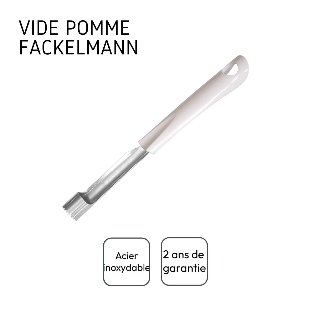 Vide pomme plastique Arcadalina Fackelmann