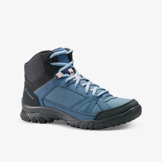 Decathlon Quechua - Botas de caminhada impermeáveis Quechua NH100 para mulheres
