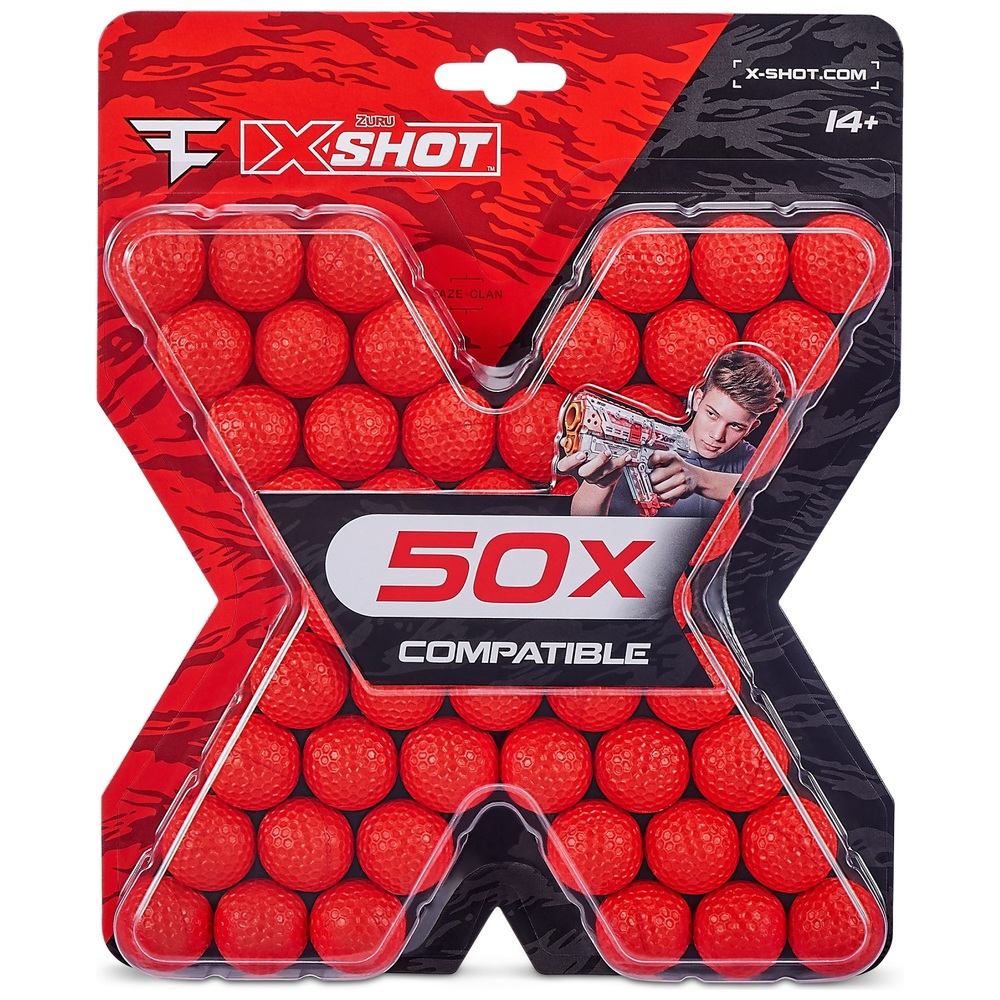 XSHOT FaZe Blaster Nachfüllpackung (50 Schuss) von ZURU