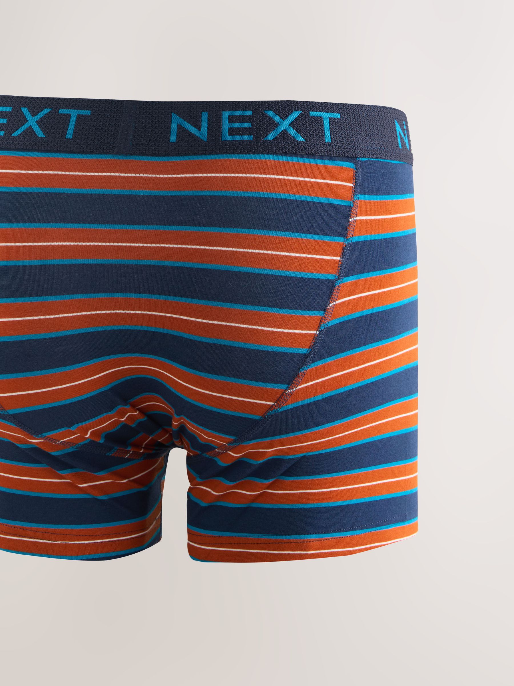 Navy Colour Stripe - Verpakking van 5 - Boxershorts