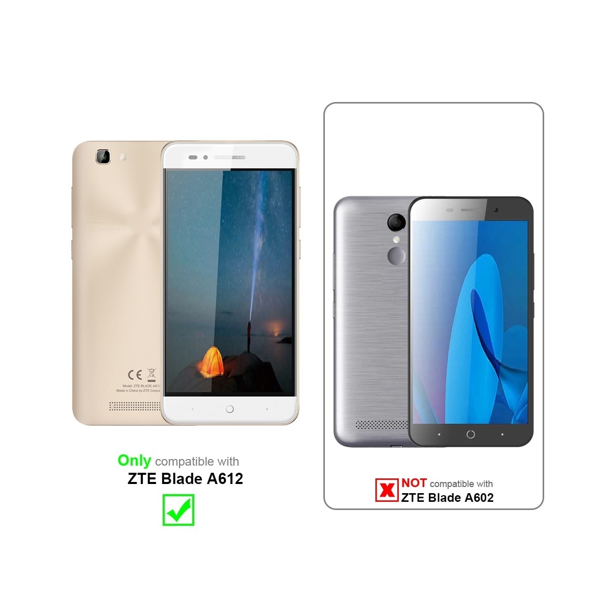 ZTE Blade A612 Skjermbeskytter Skärmskydd