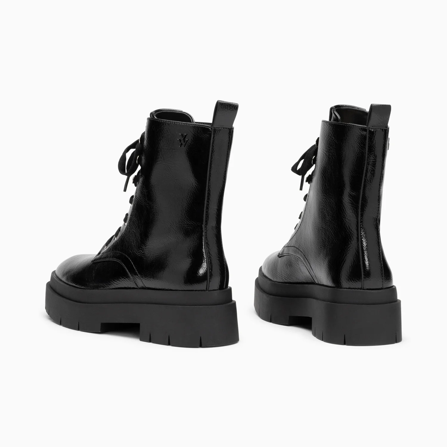 Bottines-Bottines rangers Madison noires à plateforme crantée