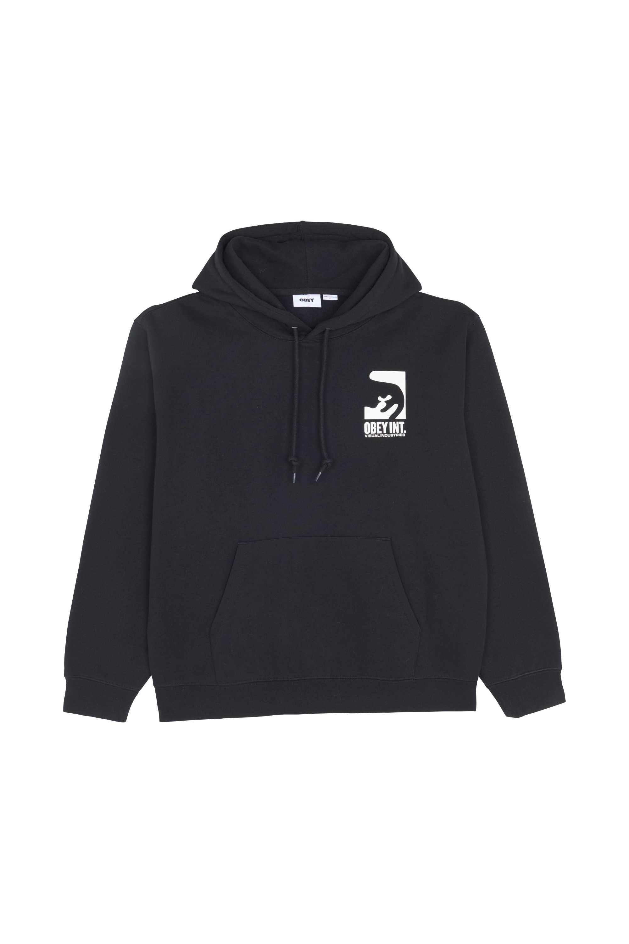 OBEY Hoodie OBEY INT. VISUAL INDUSTRIES Noir