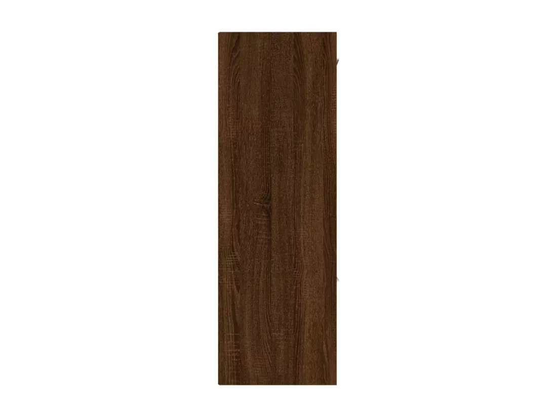Armoire de rangement Chêne marron 60x29,5x90 cm