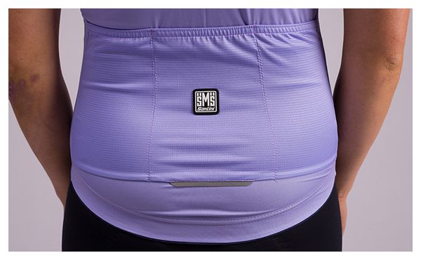 Maillot Manches Courtes Femme Santini Eco Sleek Bengal Violet