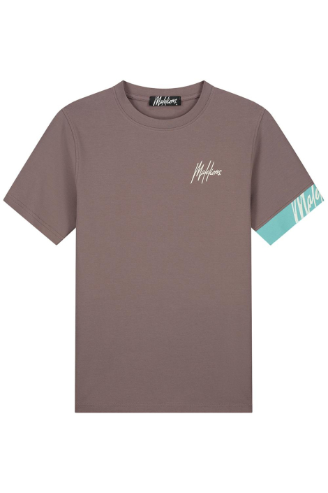 Malelions bruine heren t-shirt