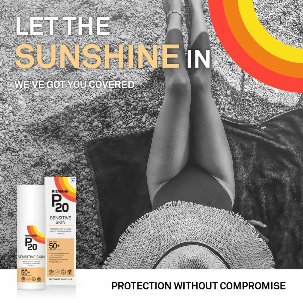 P20 Sensitive SPF 50+ Lotion100 ml