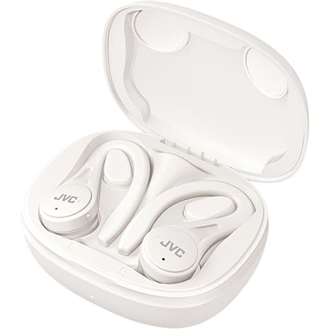 JVC Sport HA 25 B trådløse in-ear høretelefoner - hvid