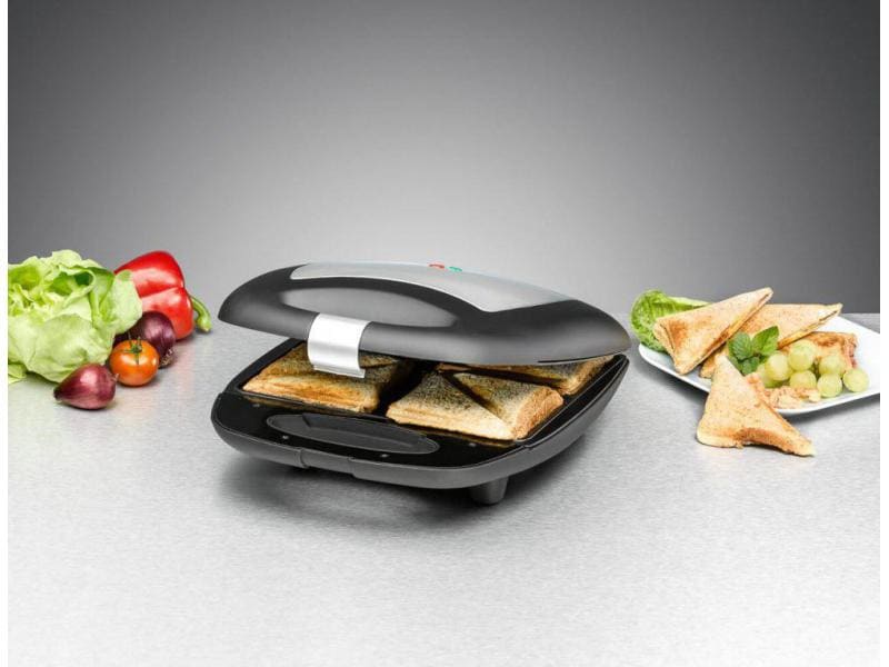 Rommelsbacher Sandwich-Toaster 20.ST 1410 1400 W Schnelle, knusprige Sandwichs und Snacks