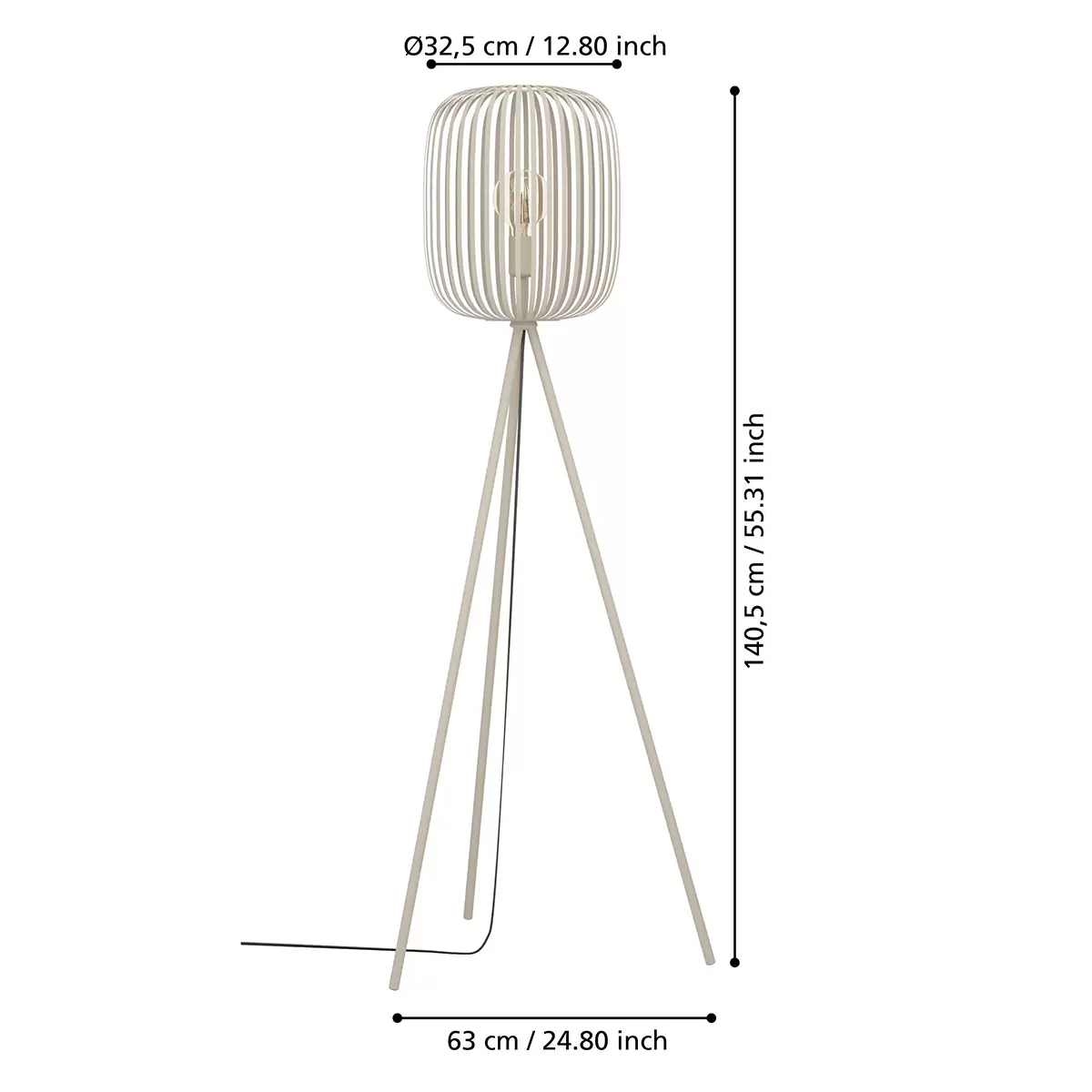 Stehleuchte Romazzina Beige