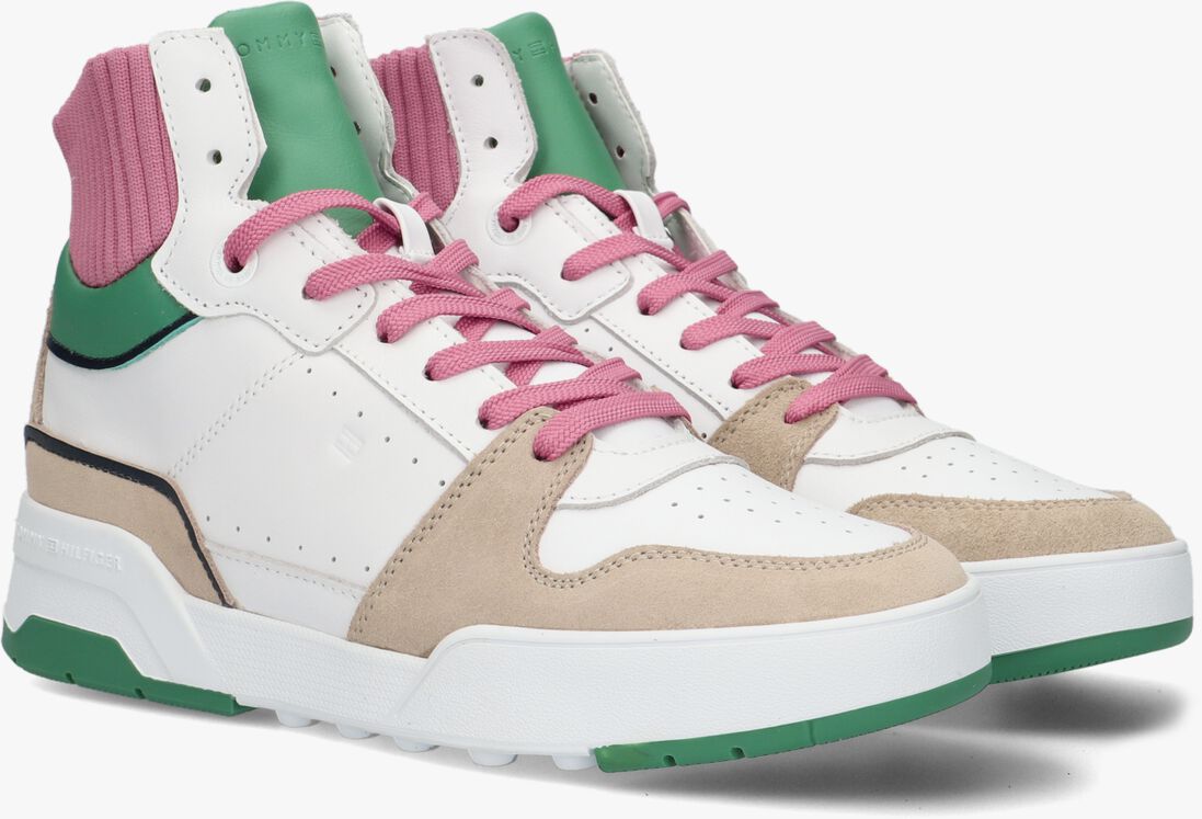 TOMMY HILFIGER roze tommy hilfiger lage sneakers high cut seasonal