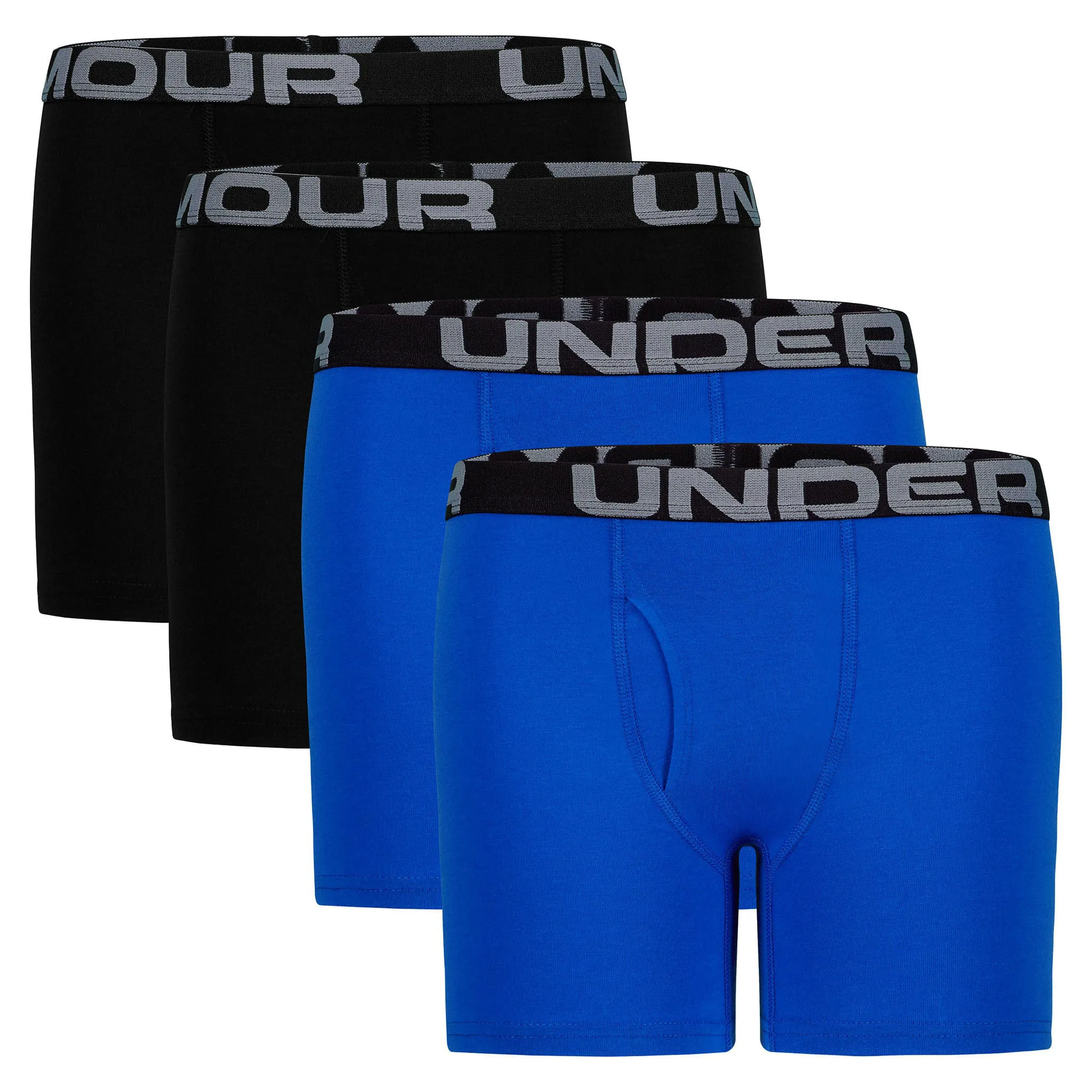 Under Armour Boxer Paquet de 4 Coton UA 7-20ans