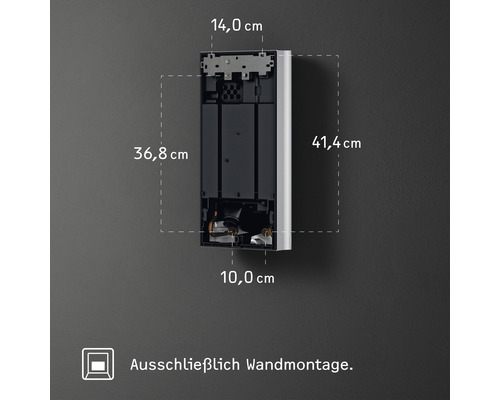Stiebel Eltron DHB-E 18/21/24 LCD Elektronische doorstroomverwarmer 18 kW, 21 kW, 24 kW