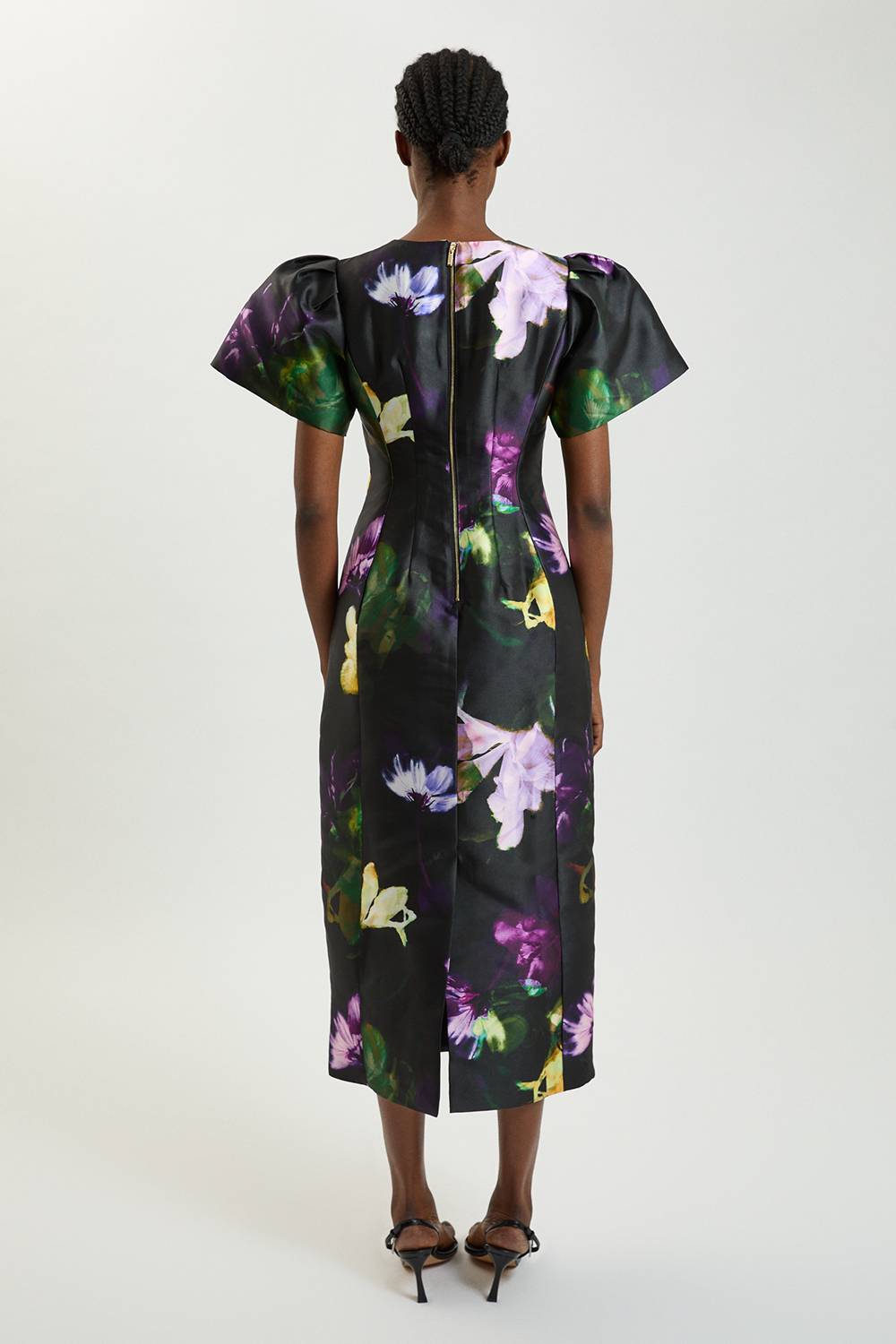 KarenMillen Robe Midi En Sergé À Imprimé Floral