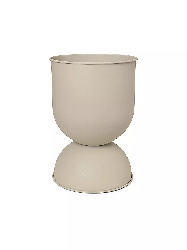 FERM LIVING Blumentopf - Hourglass Pot Medium Beige  beige
