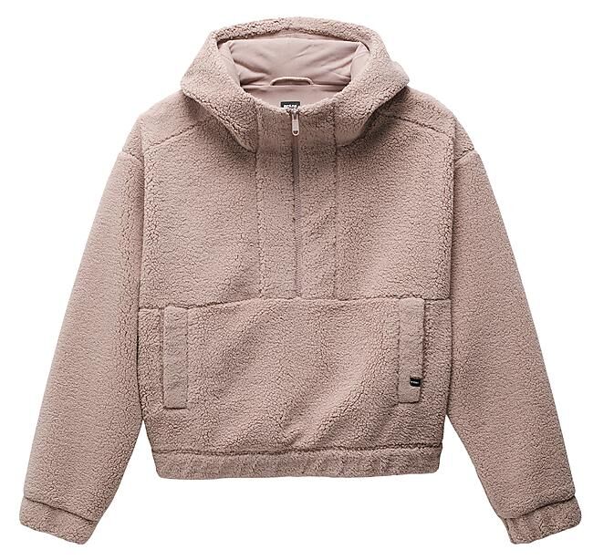 PRANA - POLAIRE 1/2 ZIP CAPUCHE FLURRY PULLOVER W