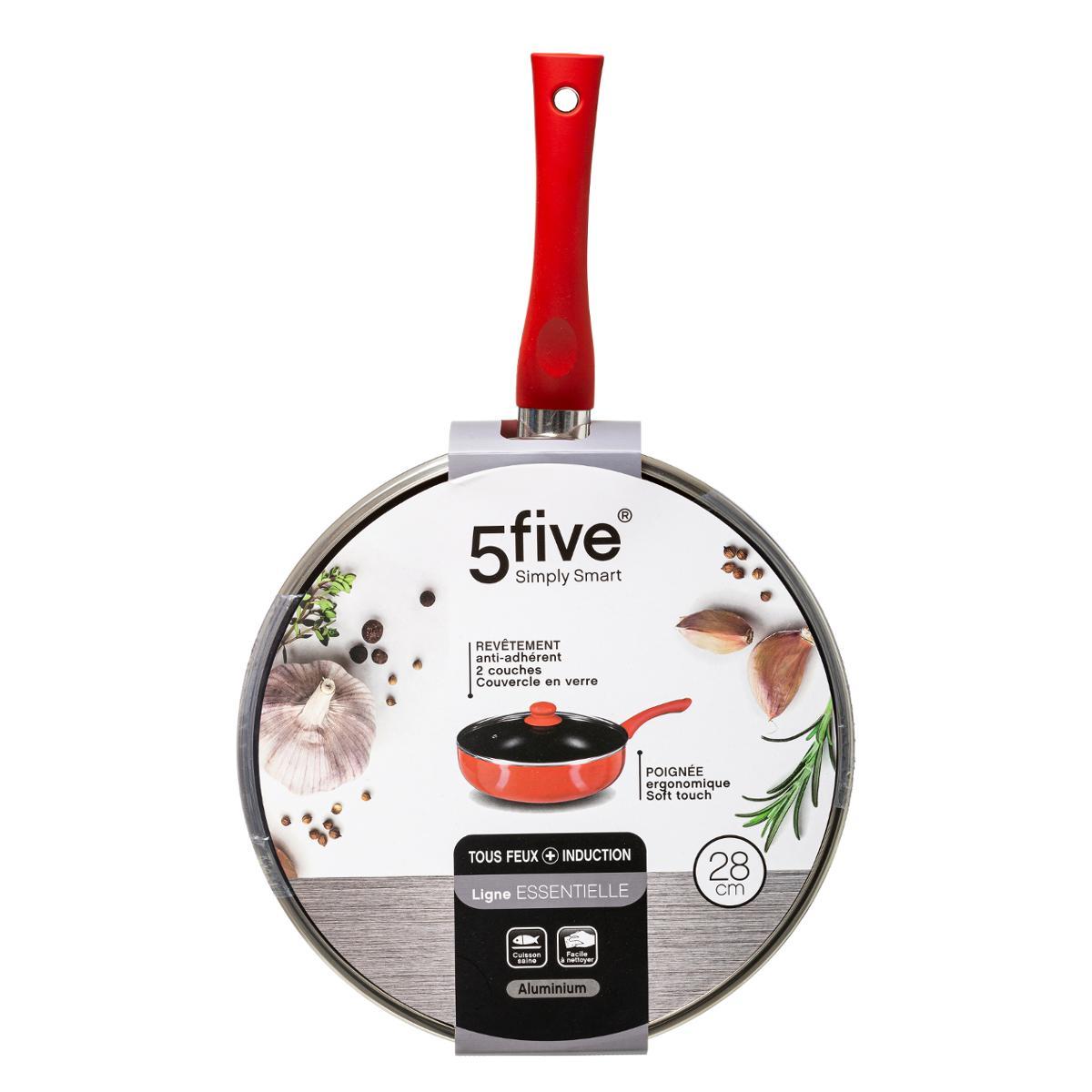 SAUTEUSE 28CM ALUMINIUM INDUCTION ESSENTIELLE