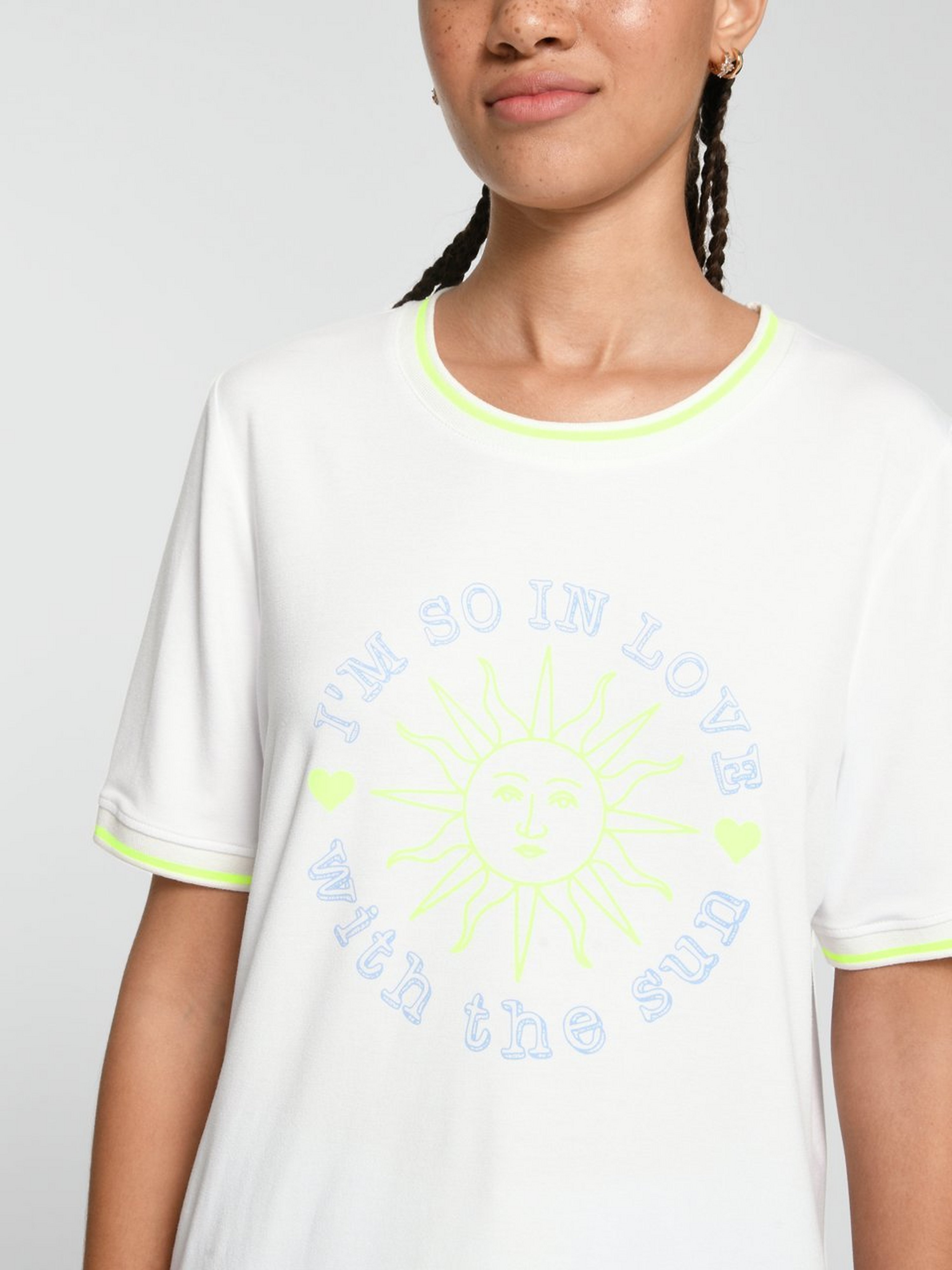 Rundhals-Shirt
