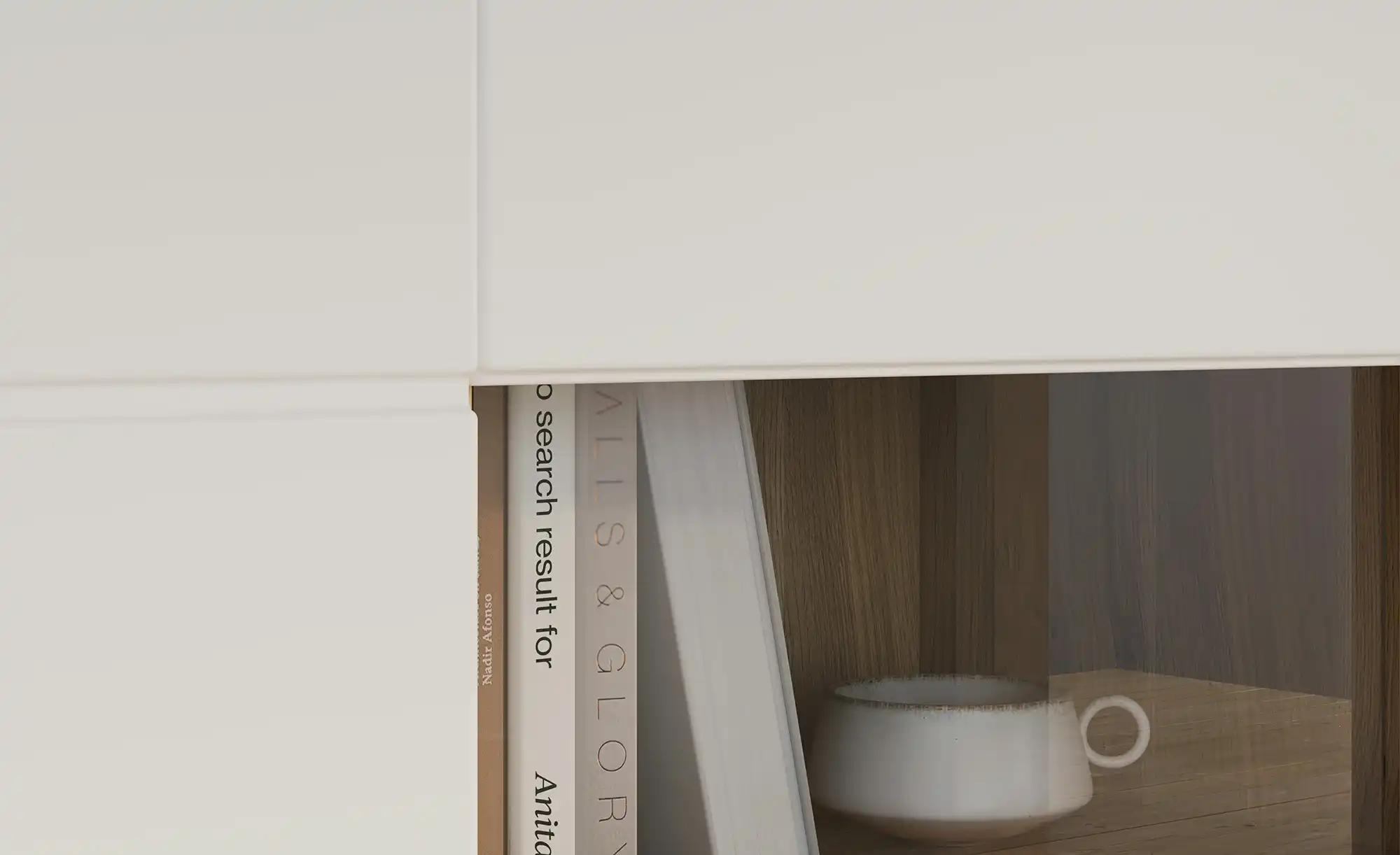 Vitrine Push-to-Open Komili