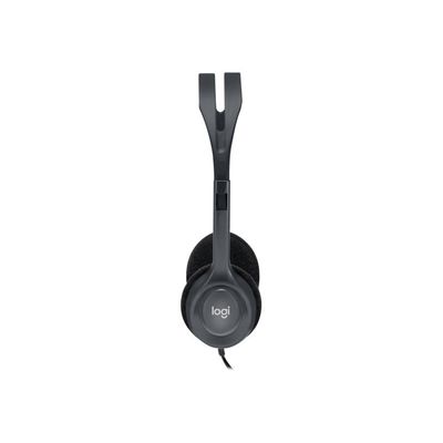 LOGITECH H111 - Casque filaire avec micro - noir