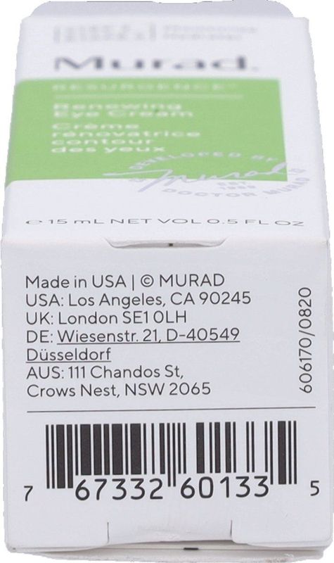 Murad Skincare Renewing Eye Cream 15 ml