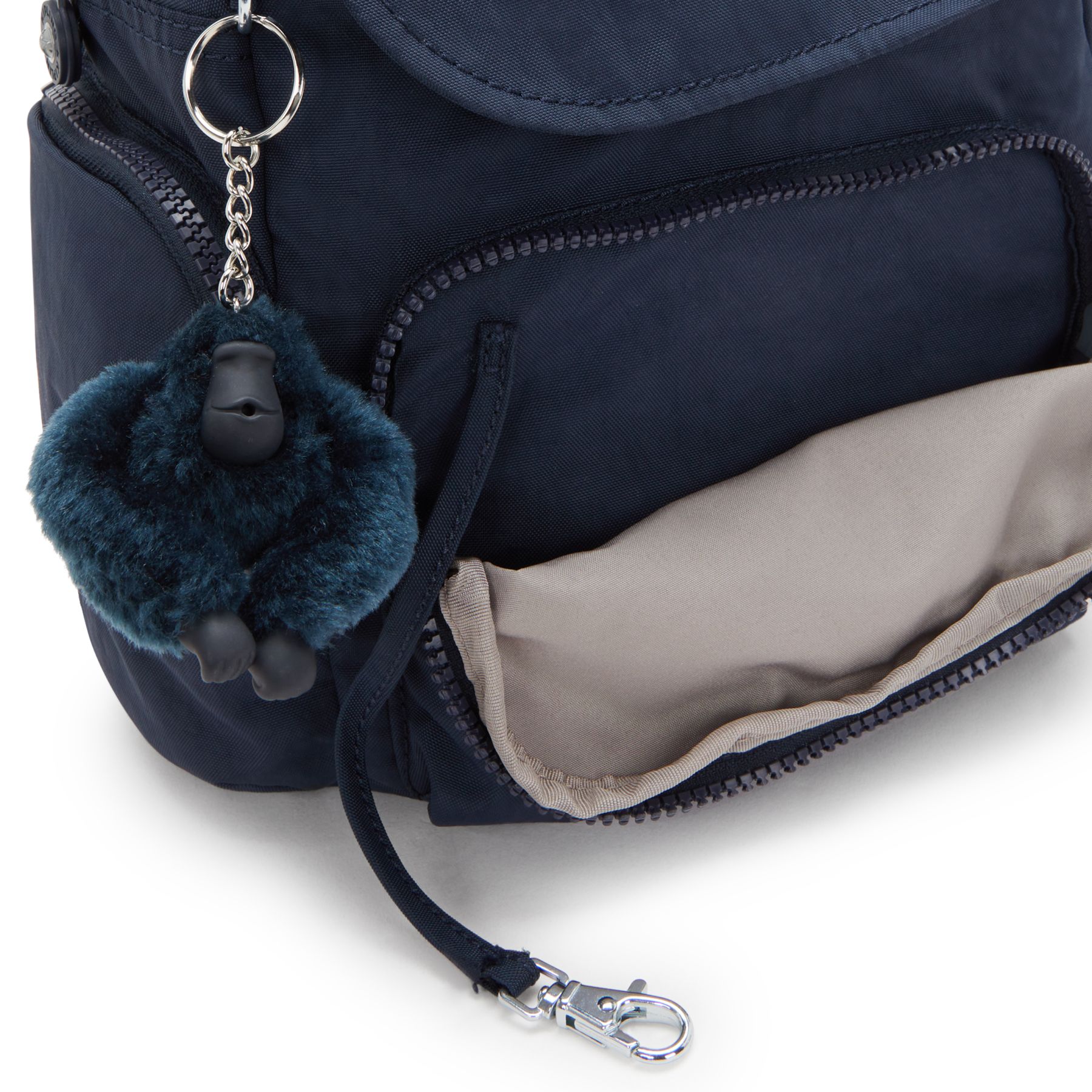 CITY ZIP MINI Mini sac à dos avec bretelles ajustables - Blue Bleu 2