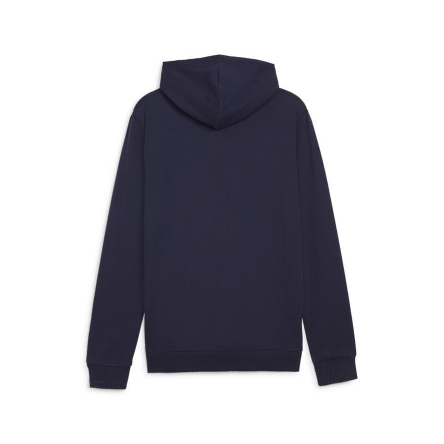 PUMA Sweat à Capuche teamGOAL Casuals - Bleu Marine/Blanc