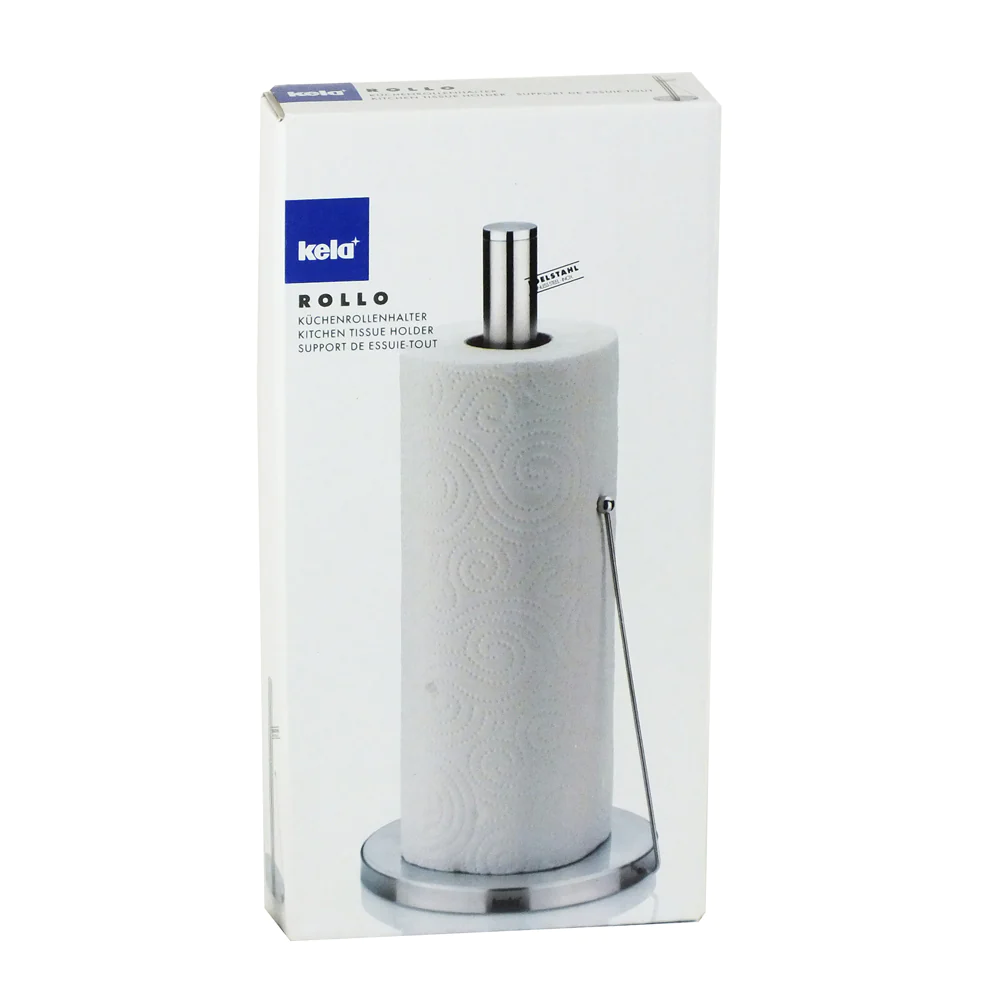 Support à essuie-tout Rollo Inox Kela