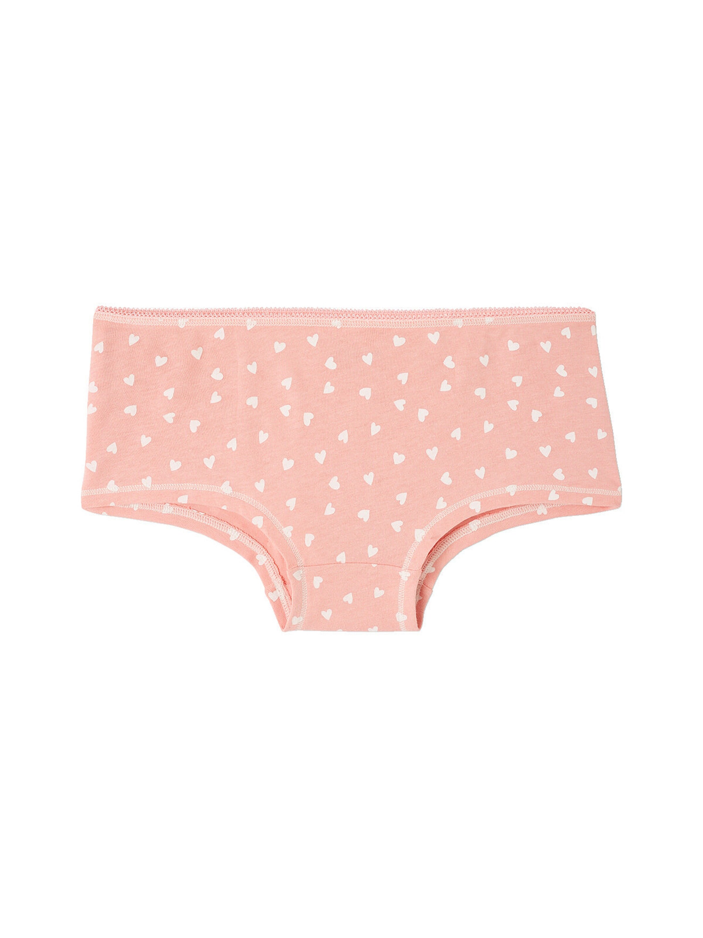 Vertbaudet 4er-Pack Mädchen Shortys BASIC wollweiß