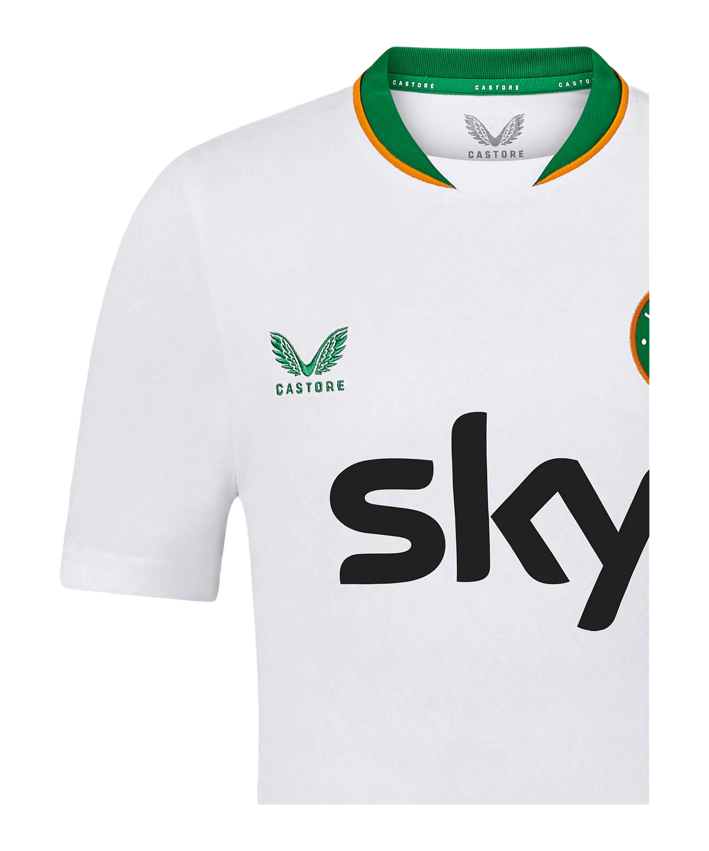 Castore Irland Trikot Away 2024 Kids Weiss F001