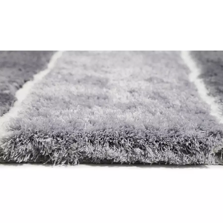 Homie Living Badteppich Rio Marina grau silber