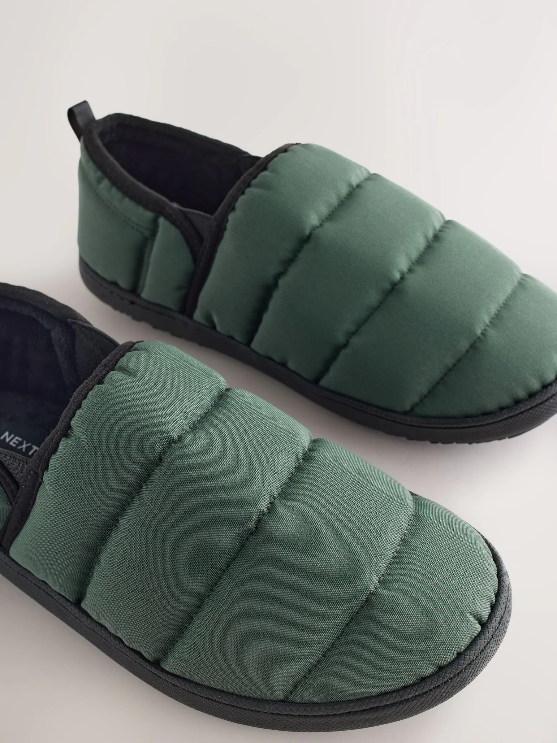 Kakigroen - Codura Quilted Slippers