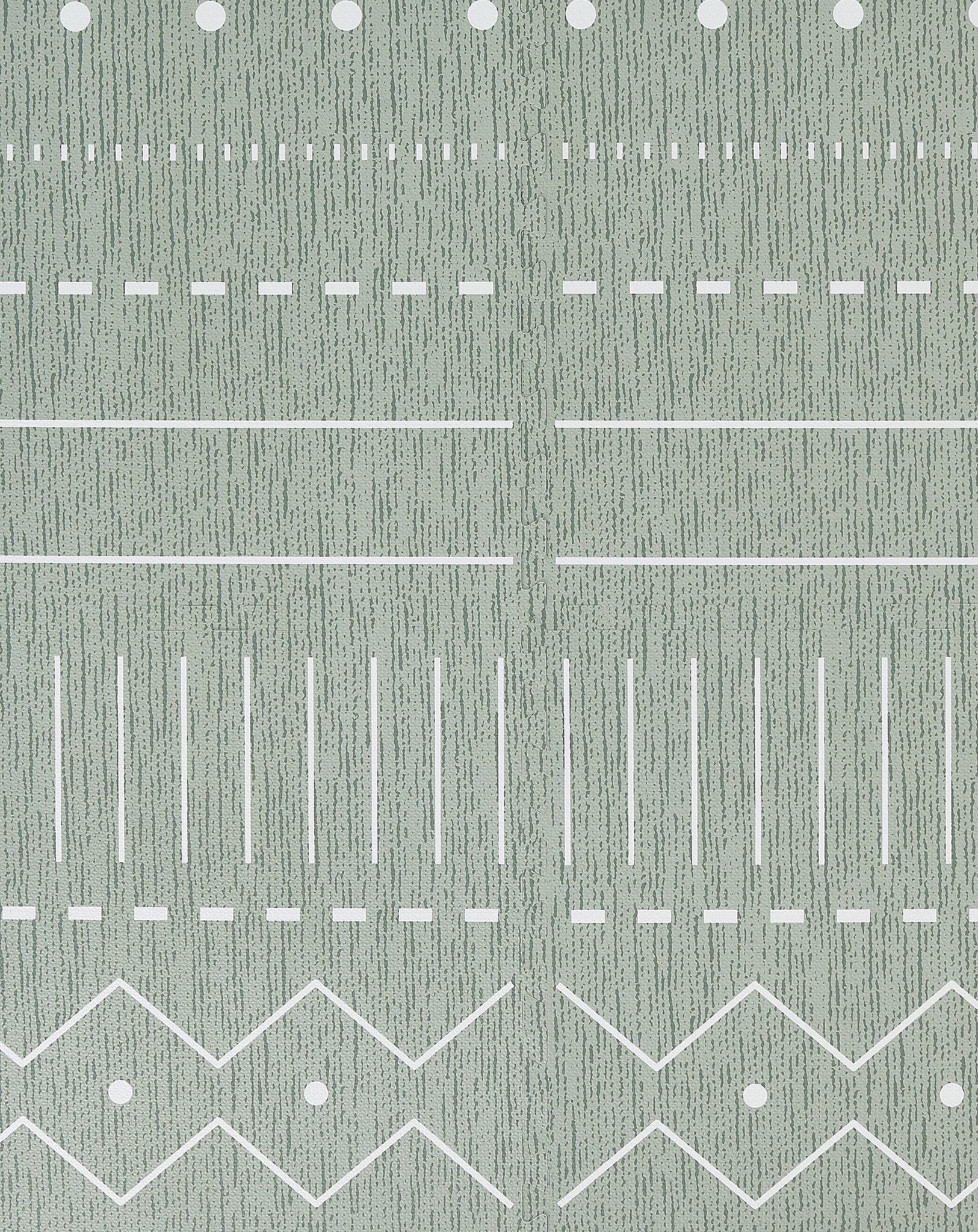 Puzzle-Spielmatte BERBER (120x180cm) in moss