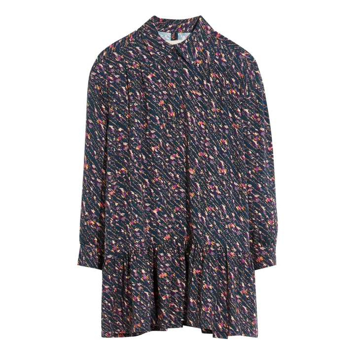 Bellerose Robe Volants Abu | Noir